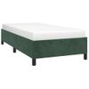 Estructura De Cama De Terciopelo Verde 80x200 Cm Vidaxl