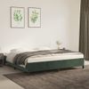 Estructura De Cama De Terciopelo Verde 200x200 Cm Vidaxl