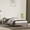 Estructura De Cama Con Cabecero Terciopelo Gris Claro 80x200 Cm Vidaxl