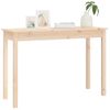 Mesa Consola Madera Maciza De Pino 110x40x75 Cm Vidaxl