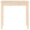 Mesa Consola Madera Maciza De Pino 80x40x75 Cm Vidaxl