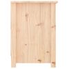 Mueble De Tv De Madera Maciza De Pino 103x36,5x52 Cm Vidaxl