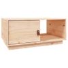 Mesa De Centro De Madera Maciza De Pino 80x50x35,5 Cm Vidaxl