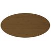 Mesa De Centro Madera Maciza De Pino Marrón Miel 110x55x45 Cm Vidaxl