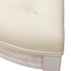 Banco Beige Lino 81,5x41x49 Cm Vidaxl