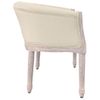 Banco De Lino Beige 98x56x69 Cm Vidaxl