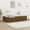 Sofá Cama De Madera Maciza De Pino Marrón Miel 80x200 Cm Vidaxl