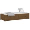 Sofá Cama De Madera Maciza De Pino Marrón Miel 90x190 Cm Vidaxl