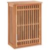 Armario De Baño Para Pared Madera Maciza De Nogal 42x23x60 Cm Vidaxl