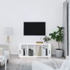 Mueble Para Tv Madera Contrachapada Blanco 100x35x40 Cm Vidaxl