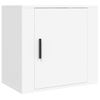 Mesitas De Noche De Pared 2 Uds Blanco 50x30x47 Cm Vidaxl