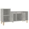 Mueble Para Tv Madera Contrachapada Gris Hormigón 100x35x55 Cm Vidaxl