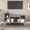 Mueble De Tv Madera Contrachapada Gris Sonoma 100x35x55 Cm Vidaxl