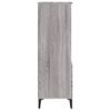 Aparador Alto Madera Contrachapada Gris Sonoma 40x36x110 Cm Vidaxl