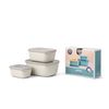 Set De 3 Botes De Cocina Cirqula Rectangular 750 / 1500 / 3000 Ml.