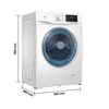 Lavadora Tcl Ff0914wa0 Blanco 9kg 1400 Vapor A