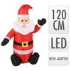 Papá Noel Inflable Led 120 Cm Ambiance