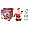 Papá Noel Inflable Led 120 Cm Ambiance