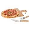 Set Para Pizza 3 Piezas Bambú 43x30 Cm Excellent Houseware