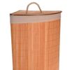 Cesto Para La Colada Esquinero Bambú Bathroom Solutions