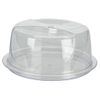 Plato Con Tapa Para Tartas Transparente 34 Cm Excellent Houseware