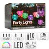 Guirnalda Exterior Led Rgb De 10 Bombillas Alec 7.5m Rgb