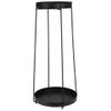 Soporte Para Macetas 2 Piezas Metal Negro H&s Collection