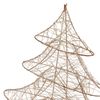 Árbol De Navidad 30 Cm Con 20 Luces Led Blanco Cálido Ecd Germany