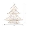 Árbol De Navidad 30 Cm Con 20 Luces Led Blanco Cálido Ecd Germany