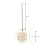 Estrella De Navidad Cristal Ø18 Cm 40 Leds Blanco Cálido Ecd Germany