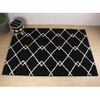 Alfombra Florence S Negro 230x160 Cm Dutch Lifestyle