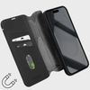 Funda De Piel Para Iphone 15 Funda Desmontable Antichoque Cartera Decoded Negro