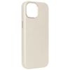 Funda Magsafe Iphone 15 Plus Piel Plena Flor Decoded Beige