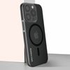 Funda Magsafe Para Iphone 15 Pro Decoded Grip Case Negro Transparente