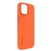 Funda Magsafe Para Iphone 15 Silicona Mat Suave Grafito Naranja Decoded