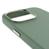 Funda Magsafe Para Iphone 15 Pro Max Silicona Mat Suave Grafito Verde Decoded