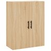 Armario De Pared 2 Unidades Roble Sonoma 69,5x34x90 Cm Vidaxl