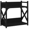 Soporte De Impresora 2 Niveles Negro 40x20x40 Cm Vidaxl