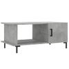 Mesa De Centro Madera Contrachapada Gris Hormigón 90x50x40 Cm Vidaxl