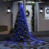 Luces Para Árbol De Navidad 320 Led Azul 375 Cm Vidaxl