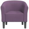 Sillón De Tela Morado Vidaxl