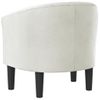 Sillón Cuero Sintético Blanco Vidaxl