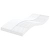 Colchones De Espuma 2 Uds 7 Zonas Dureza 20ild Blanco 90x190 Cm Vidaxl