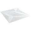 Paneles De Pared 48 Uds Xps Estrella Blanco 50x50 Cm 12 M² Vidaxl