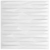 Paneles De Pared 24 Uds Xps Piedra Blanco 50x50 Cm 6 M² Vidaxl