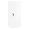 Armario De Pared Blanco Brillante 34,5x34x90 Cm Vidaxl