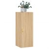 Armario De Pared Roble Sonoma 34,5x34x90 Cm Vidaxl