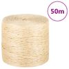 Cuerda 100% Sisal 4 Mm 50 M Vidaxl