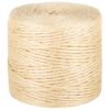 Cuerda 100% Sisal 4 Mm 50 M Vidaxl