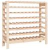 Botellero Madera Maciza De Pino 109,5x30x107,5 Cm Vidaxl